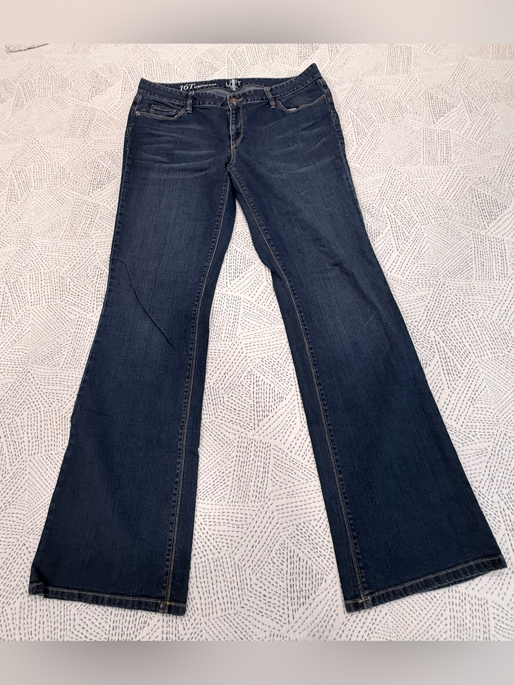 Loft - Women’s Dark Blue Bootcut Jeans 16T